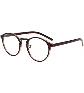 Wayfarer Fashion Unisex Classic Metal Frame Mirror Rounded Glasses - C - CC18INWYUGD $15.45