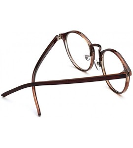 Wayfarer Fashion Unisex Classic Metal Frame Mirror Rounded Glasses - C - CC18INWYUGD $15.45