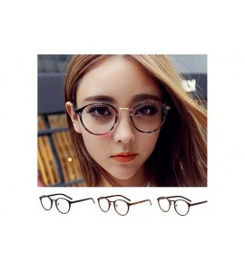 Wayfarer Fashion Unisex Classic Metal Frame Mirror Rounded Glasses - C - CC18INWYUGD $15.45