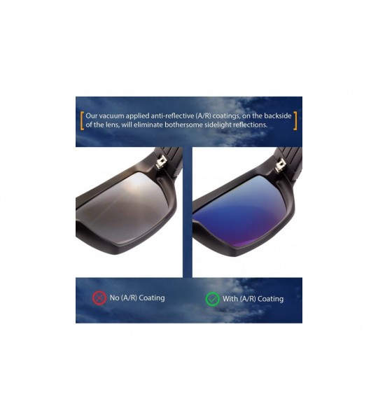 Sport Polarized Replacement Lenses for Dragon Cinch Sunglasses - Multiple Options - Deep Blue Mirror - C112CCLZNSP $61.74