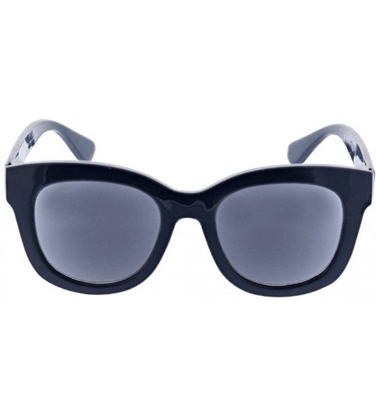 Oversized Women's Center Stage Sun Oversized Reading Sunglasses - Navy - C2186Y53R7E $43.53