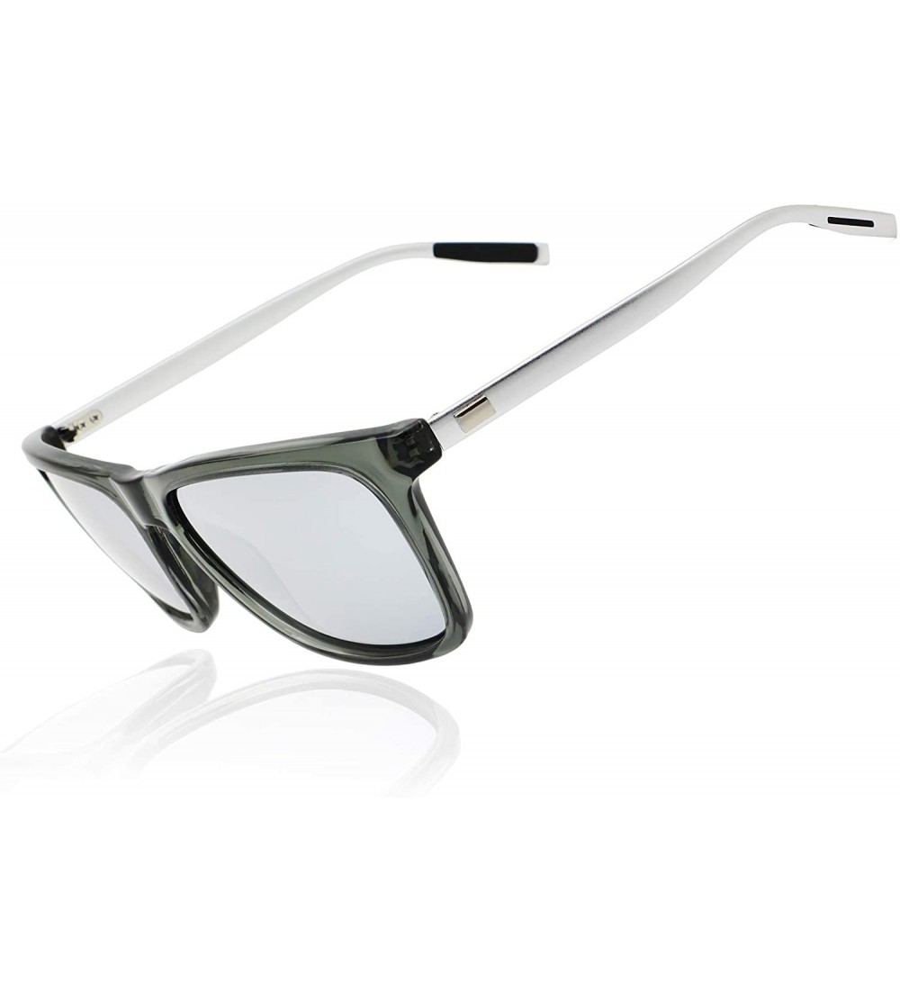 Aviator Men Women Stylish Polarized Sunglasses 100% UV400 Protection Sun Glasses For Driving Fishing - C417YT4CQW7 $20.05