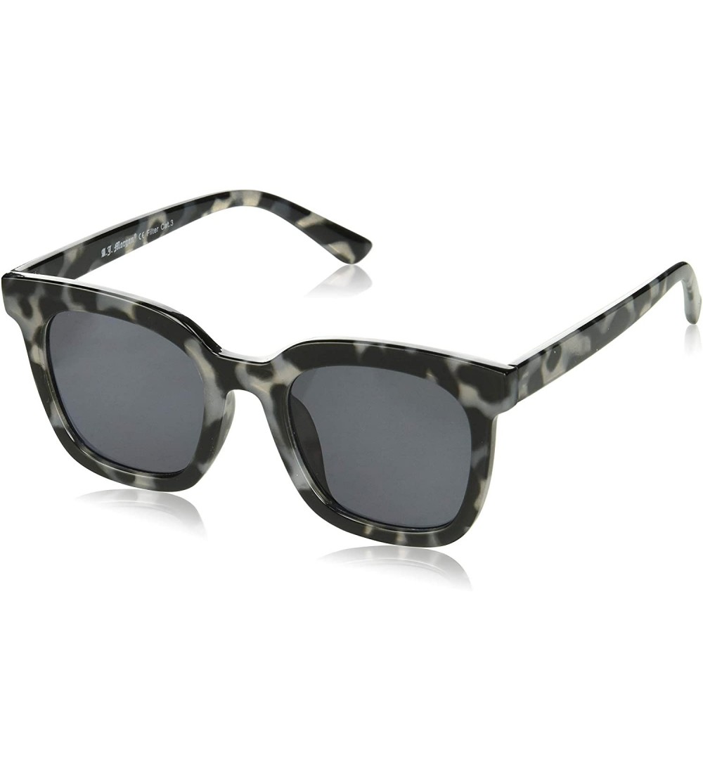 Round Line Up Round Sunglasses - Grey Tort - CG18NISIAEW $26.20