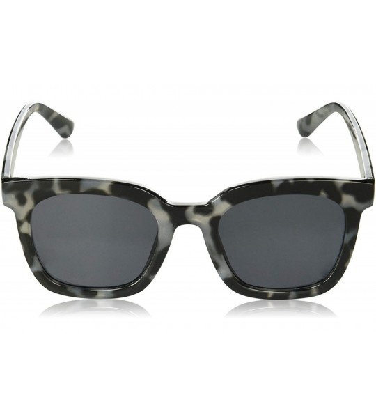 Round Line Up Round Sunglasses - Grey Tort - CG18NISIAEW $26.20