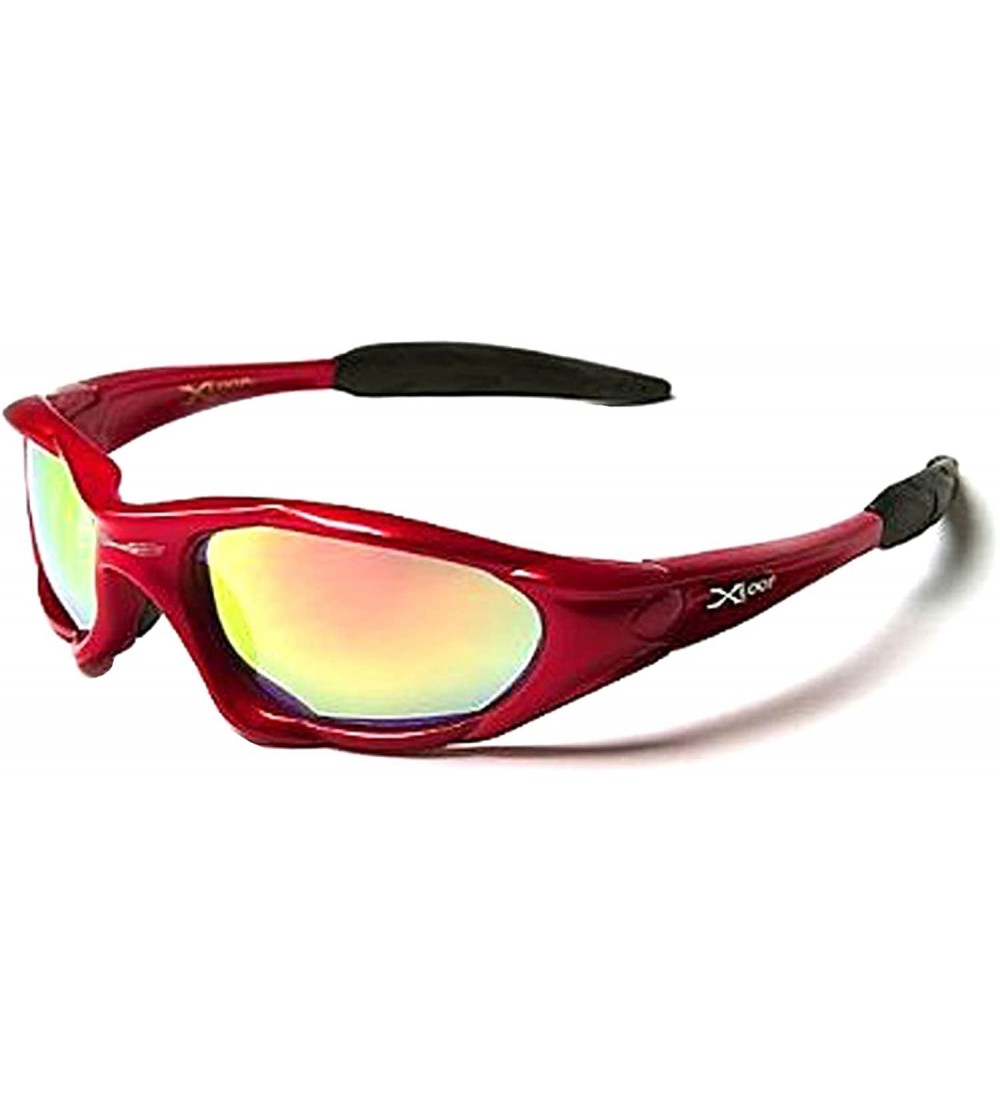 Sport Men Sunglasses stylish UV400 - Nonpz-red - CB11M86YXP9 $20.74