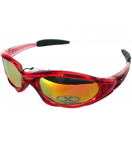 Sport Men Sunglasses stylish UV400 - Nonpz-red - CB11M86YXP9 $20.74