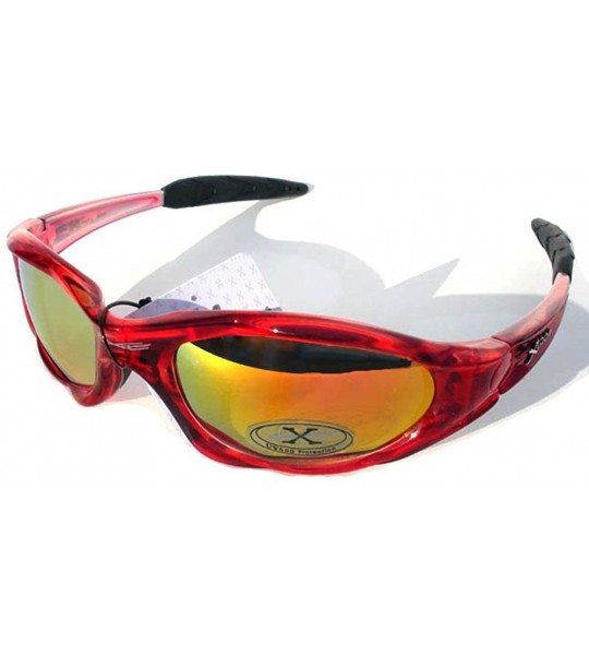 Sport Men Sunglasses stylish UV400 - Nonpz-red - CB11M86YXP9 $20.74