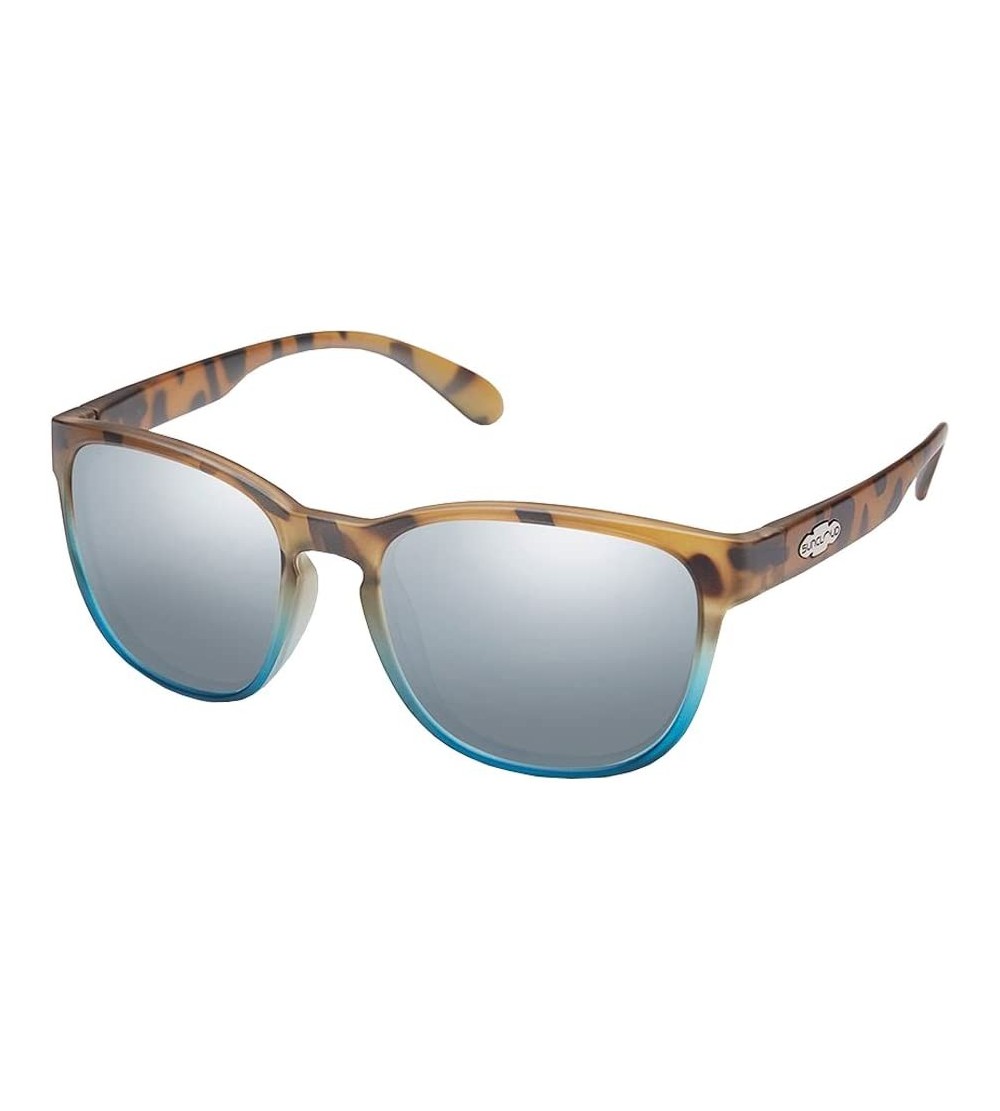 Wayfarer Loveseat Polarized Sunglasses - MT Tort Blue Fade - C517AZ3NYUT $83.36