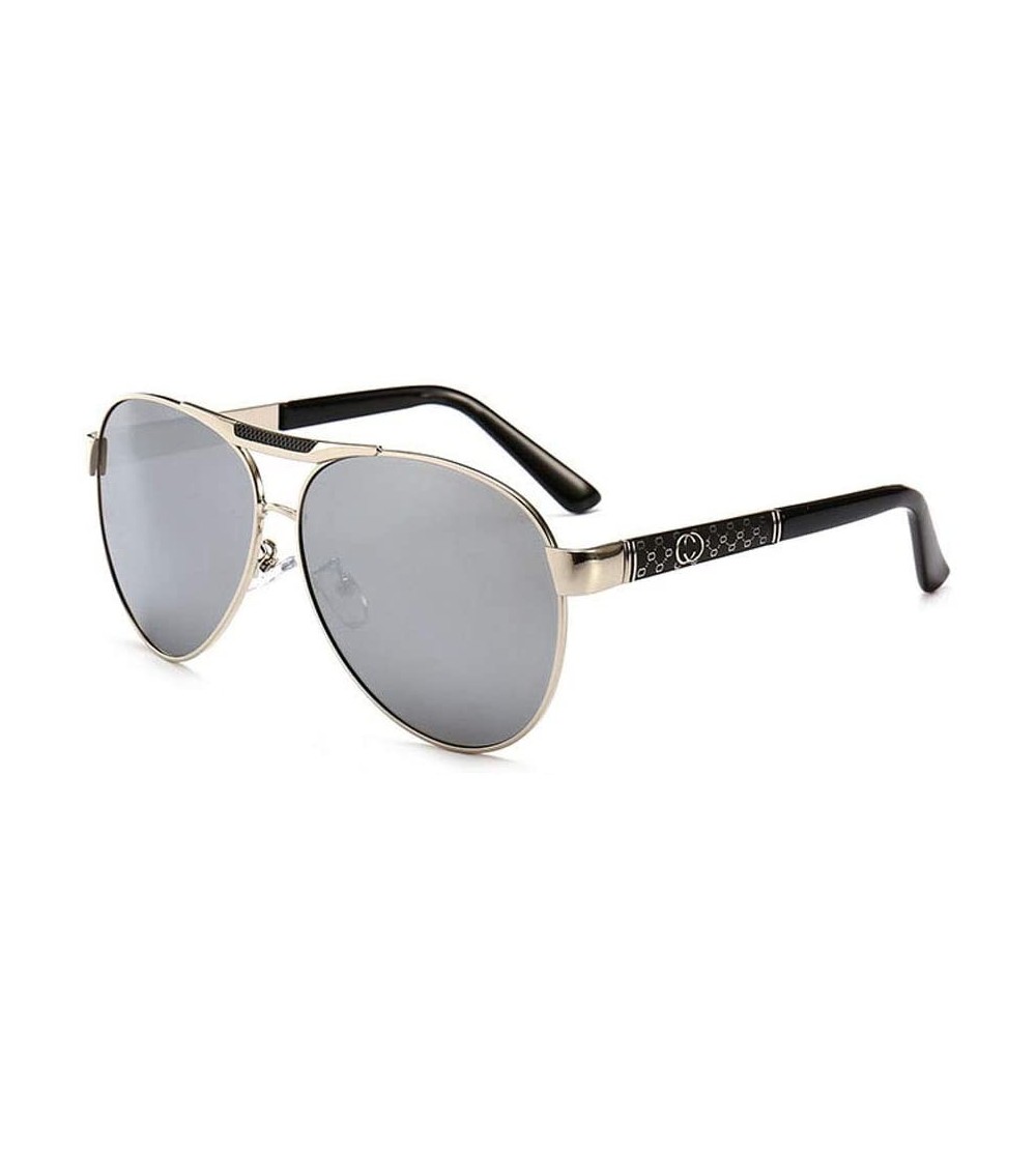 Sport Men's Retro Sunglasses- Polarized Sunglasses- Full Frame Driving Glasses-C11 - C11 - C3197NHMG2U $66.74
