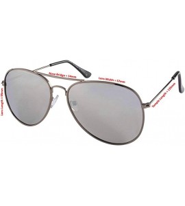 Aviator Aviator Men and Women Polarized Sunglasses Metal Frame with UV400 - CC18U43QQS8 $18.64