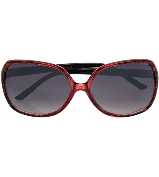 Sport 12 Pairs Trendy Sunoptics Women's Plastic Sunglasses 100% UVA UVB - CK182ST49EN $43.88