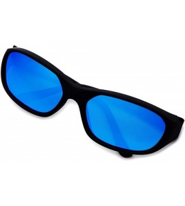 Sport Unisex Polarized Sports Rectangle UV400 Sunglasses For Cycling and Running - CB196HL3TOG $18.73