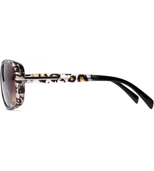 Square Readers.com Sun Reader The Cassia Bifocal Reading Sunglasses Plastic Square Style for Women - CP183GQD3WG $34.49