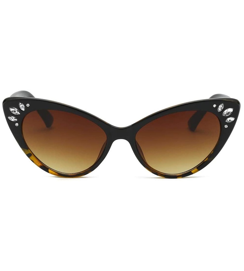 Cat Eye Women Cat Eye Sunglasses Vintage Eyewear Sunglasses Retro Eyewear Fashion Radiation Protection (C) - C - C318OSNOZQ4 ...