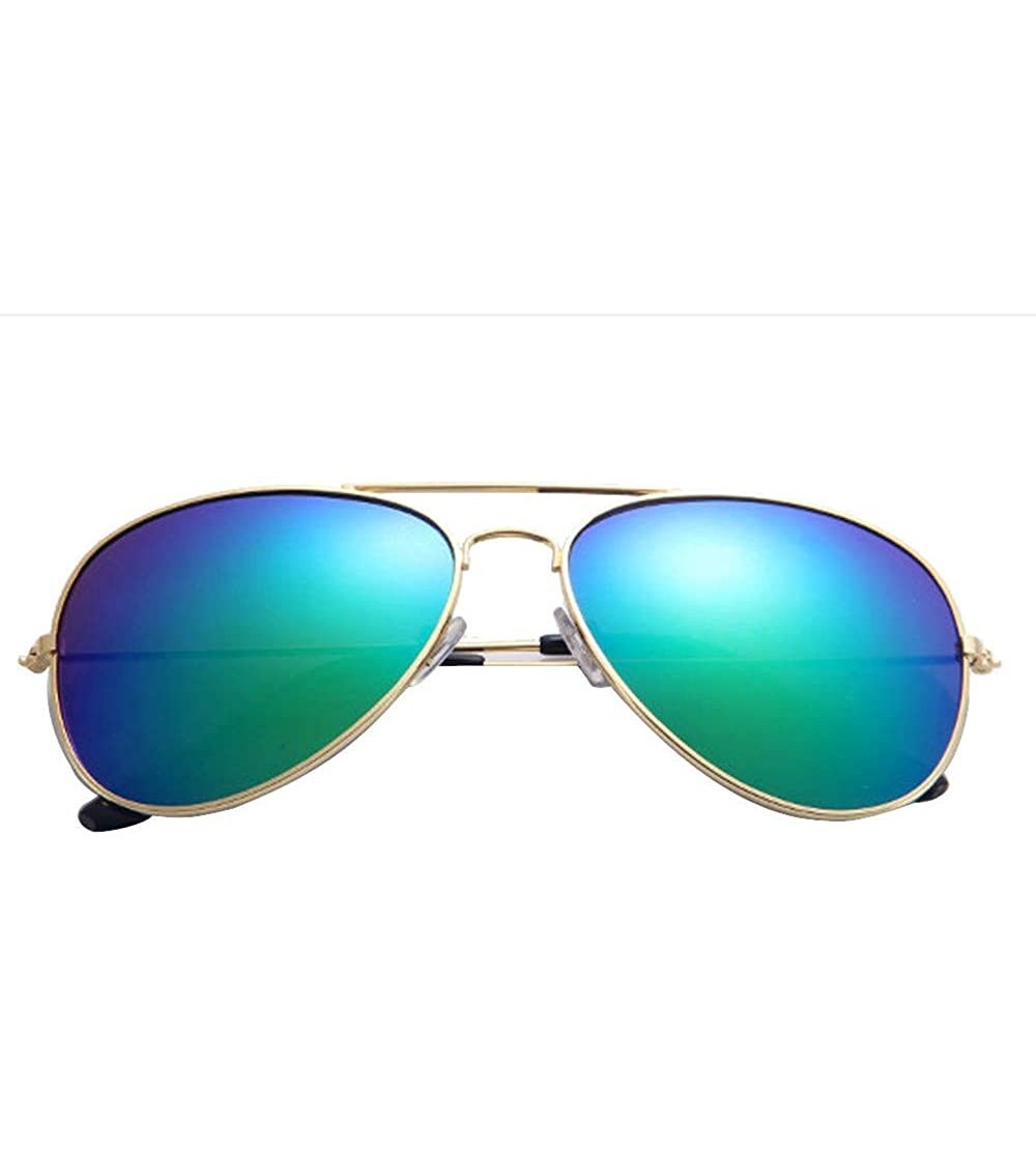 Sport Glasses- Women Men Classic Unisex Retro Sunglasses Metal Frame - 5083a - CJ18RS5WA6L $17.66