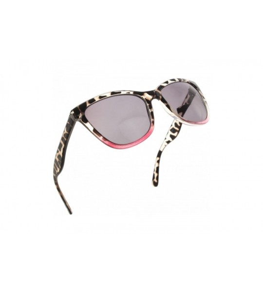 Aviator Cat Eye Bifocal Reading Sunglasses Readers for Women [Pink Leopard - 2.00] - Pink Leopard - C118CQRL6WO $35.29