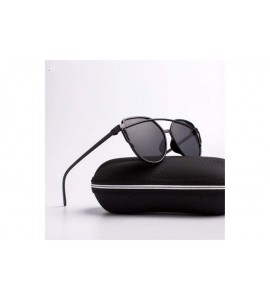 Aviator 2019 New Sunglasses Women Brand Designer Trendy Retro Fashion Sunglasses C3 - C2 - CP18YZUSUX7 $18.02