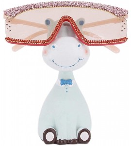 Square Oversize Shield Visor Sunglasses Flat Top Mirrored Mono Lens 170mm - Pink Rhinestone - C31979ZZLOM $34.35