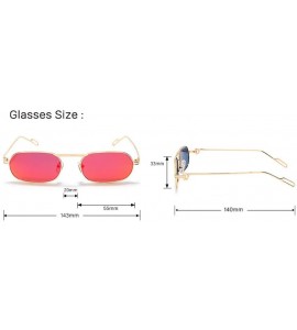 Sport Small Long Frame Polarized Sunglasses Personalized Shading Mirror - 4 - C2190NZWGZT $61.92