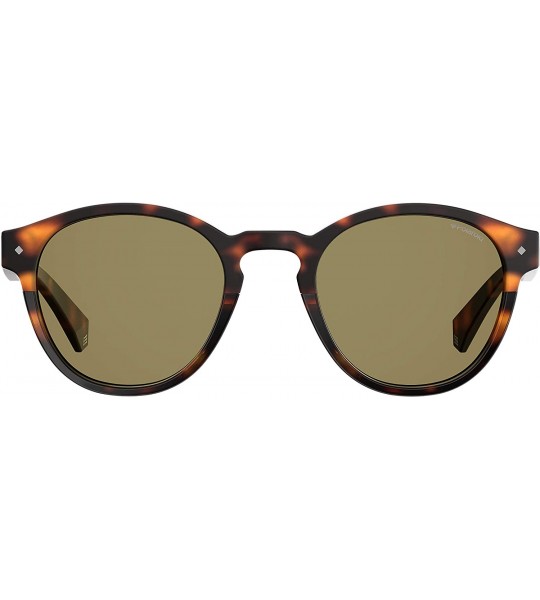 Round Pld6042/S Round Sunglasses - Dkhavana - CL180WTMZZ9 $77.71