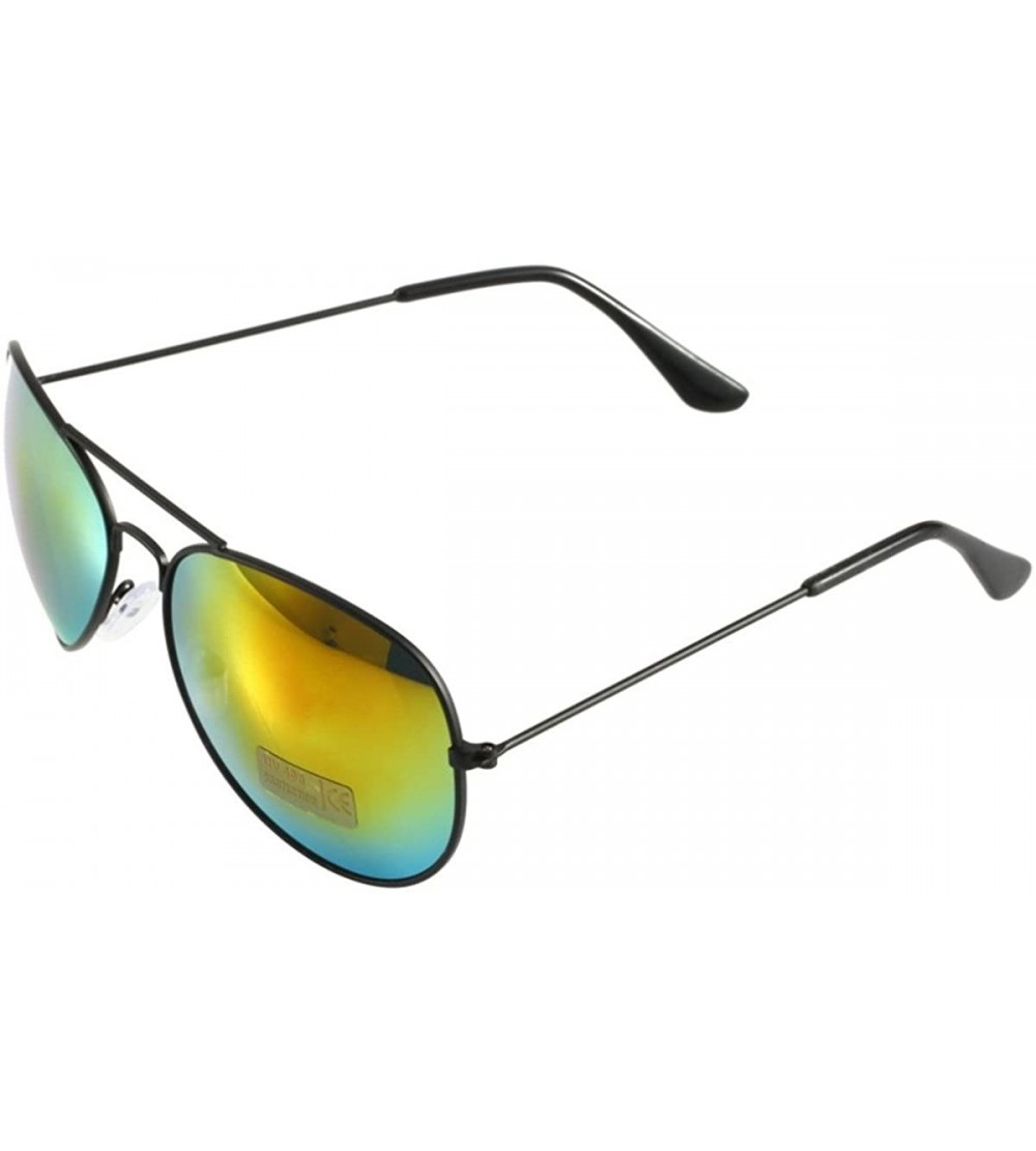 Oversized Women Retro Polarized Sunglasses UV Protection Mirrored Lens Oversized Eyewear - 2 - C218DRO664N $18.69