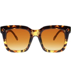 Butterfly Vintage Women Butterfly Sunglasses Designer Luxury Square Gradient Sun Glasses Shades B2486 - Leopard - CO18R3ANGWX...