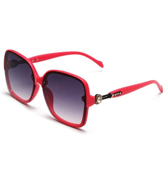 Sport Large frame women sunglasses fashion - CH197ZLTASI $35.36