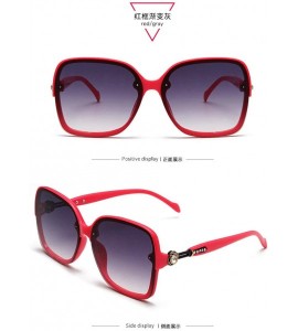 Sport Large frame women sunglasses fashion - CH197ZLTASI $35.36