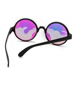 Goggle Festivals Kaleidoscope Glasses Rainbow Prism Sunglasses Goggles Party Shades Summer Eyewear - CX18TMC056Y $48.50