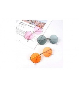 Square Candy Color Korean Simple Children Round Girls ANTI-UV Sunglasses Hot Boys Kids Retro Cute Sun Glasses Eyewear - CI199...