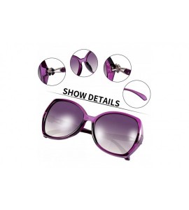 Sport Polarized Sunglasses Driving Blocking Eyeglasses - A406-purple - C218YTII662 $24.89