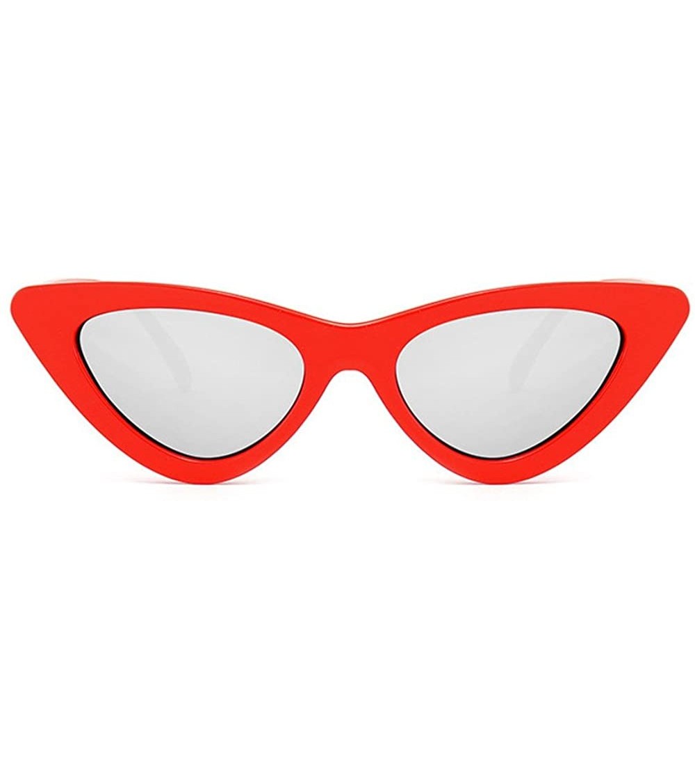 Cat Eye Retro Narrow Cat Eye Sunglasses Narrow Cateye Sun Glasses for Women - L - C819025W8HH $17.95