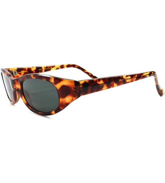 Cat Eye Vintage 80s Rockabilly Womens Sexy Cat Eye Sunglasses - Tortoise - CW189RDHQC7 $23.75