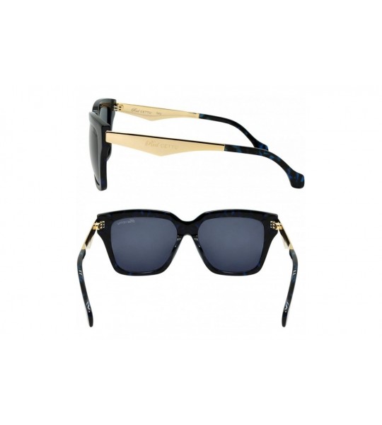 Oval Retro Inspired Handmade Acetate Square Sunglasses with Quality UV CR39 Lens Gift Pakcage Included - CT18RIIXZS0 $78.01