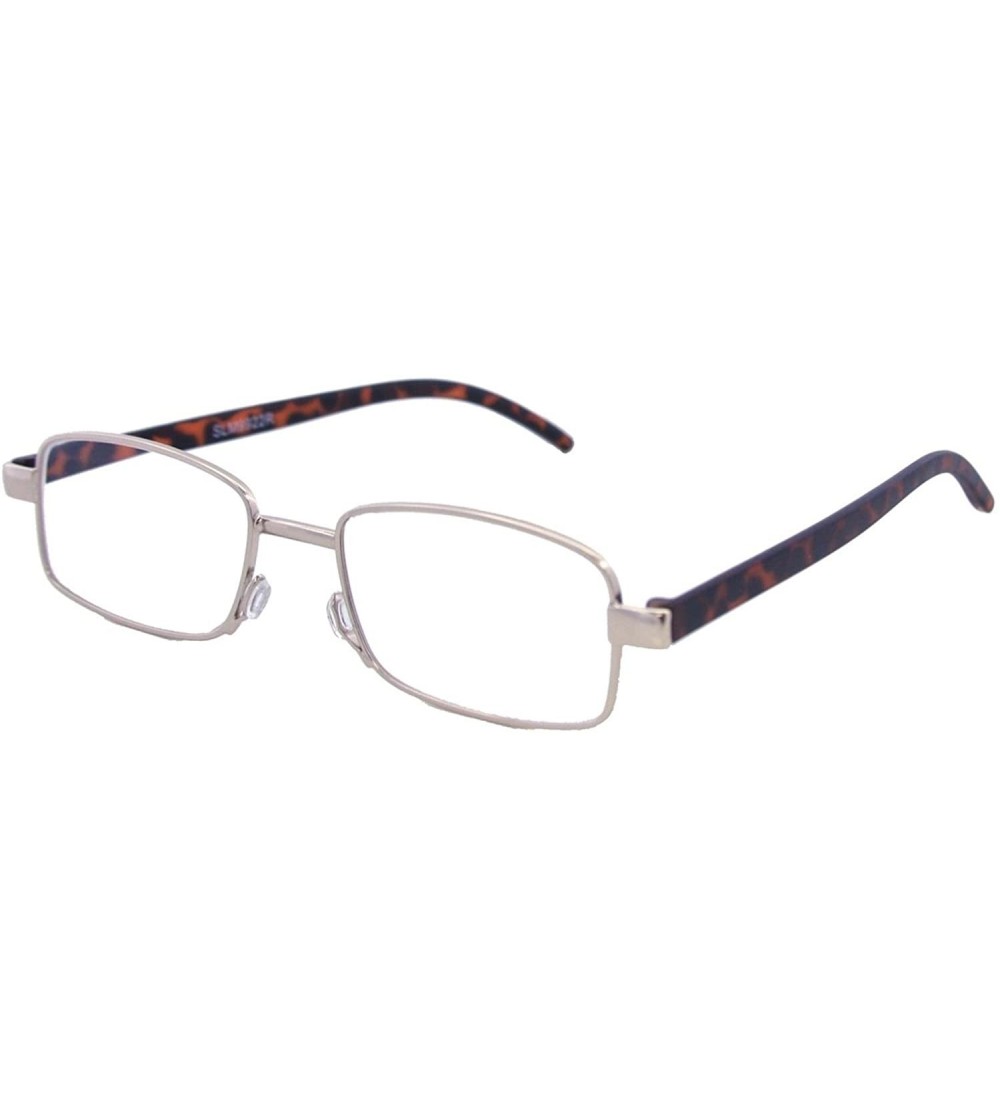 Rectangular Ultra Slim Reading 0.59 Oz Glasses with Ultra Flat Cases 1.16 Oz R2299MLS - CT12GOFCE8H $36.05