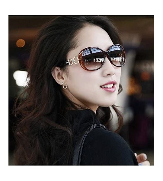 Goggle Sunglasses Women Large Frame Polarized Eyewear UV protection 20 Pcs - Black With Gray-10pcs - CZ184CDSDG6 $85.91