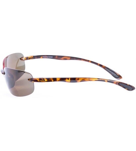 Sport Lovin Polarized Bifocal Reading Sunglasses - Tortoise - CG187ZNWZAS $47.06