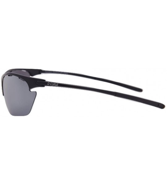 Goggle Kokopelli Polarized Sport Sunglasses - Black-with-silver-mirror-lens - CC17Z4ZCKIT $80.26