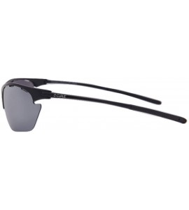 Goggle Kokopelli Polarized Sport Sunglasses - Black-with-silver-mirror-lens - CC17Z4ZCKIT $80.26