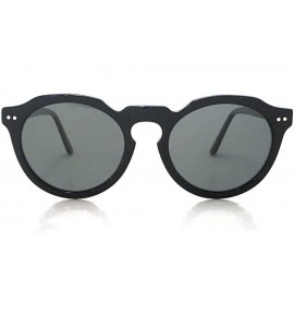 Rectangular Polarized Sunglasses for Men and Women - Wayfarer Style Sunglasses - Midnight - CE182EZGCMT $44.80