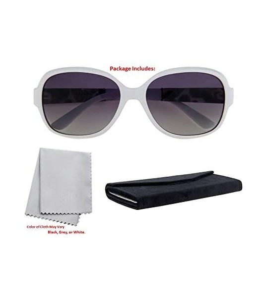 Rectangular Classic 60s Vintage Sunglasses for Women-Retro Frame Design Polarized - CZ18U4HYECR $19.46