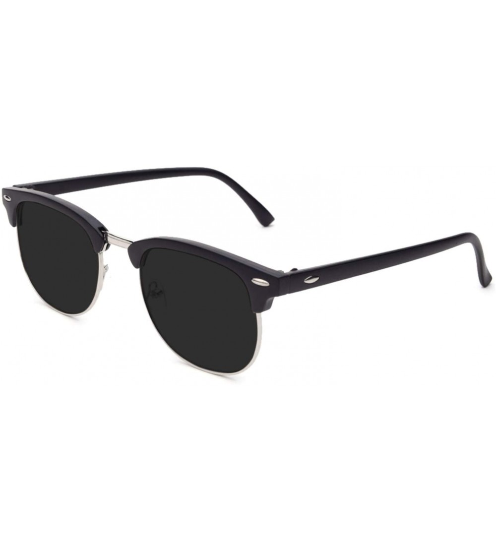 Square Outdoor Distance Polarized Nearsighted Sunglasses -4.25 Driving Myopia Glasses - Black - CX198NYTAM0 $44.39