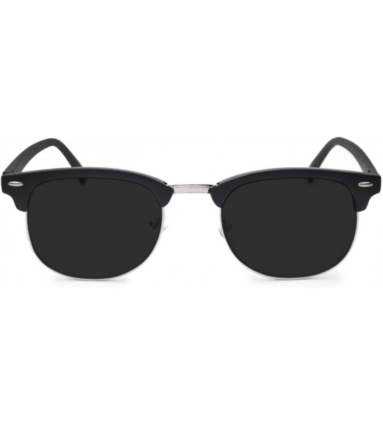 Square Outdoor Distance Polarized Nearsighted Sunglasses -4.25 Driving Myopia Glasses - Black - CX198NYTAM0 $44.39