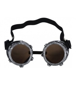 Goggle Sunglasses for Men Women Steampunk Goggles Glasses Vintage Sunglasses Retro Glasses Eyewear Party Props - C - CR18QNCN...