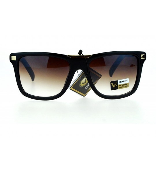 Square VG Occhiali Sunglasses Womens Square Frame Designer Style Shades - Black (Brown) - CD187LK58OZ $20.13