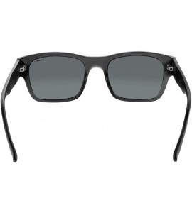 Rectangular Big Sur - Polarized Sunglasses for All - Black - C818E72ME03 $66.58