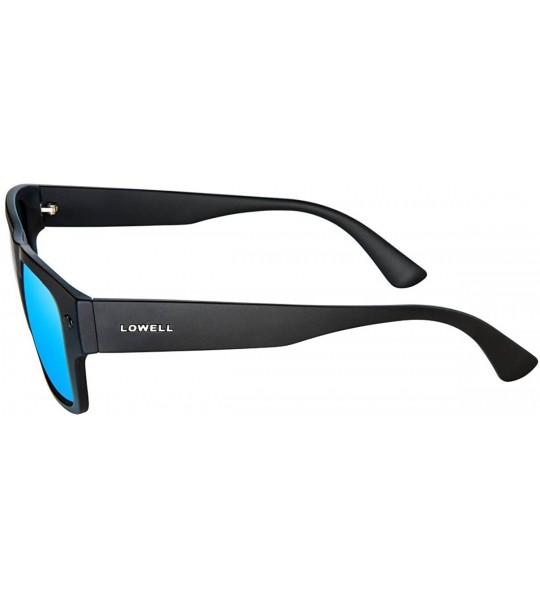 Rectangular Big Sur - Polarized Sunglasses for All - Black - C818E72ME03 $66.58