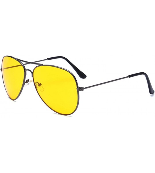 Aviator Mens Womens Sunglasses UV Protection Aviator Style Sunglasses - C2 - CS18XRO9QQ2 $19.06