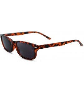 Square Seymore Retro Reading Sunglasses - NOT Bifocals - Tortoise - CP17Y7O2DUM $40.83