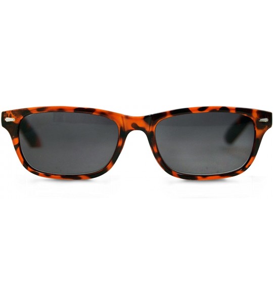 Square Seymore Retro Reading Sunglasses - NOT Bifocals - Tortoise - CP17Y7O2DUM $40.83